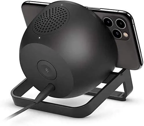 Belkin 10W Qi Wireless Charger with Speaker Black - AUF001myBK