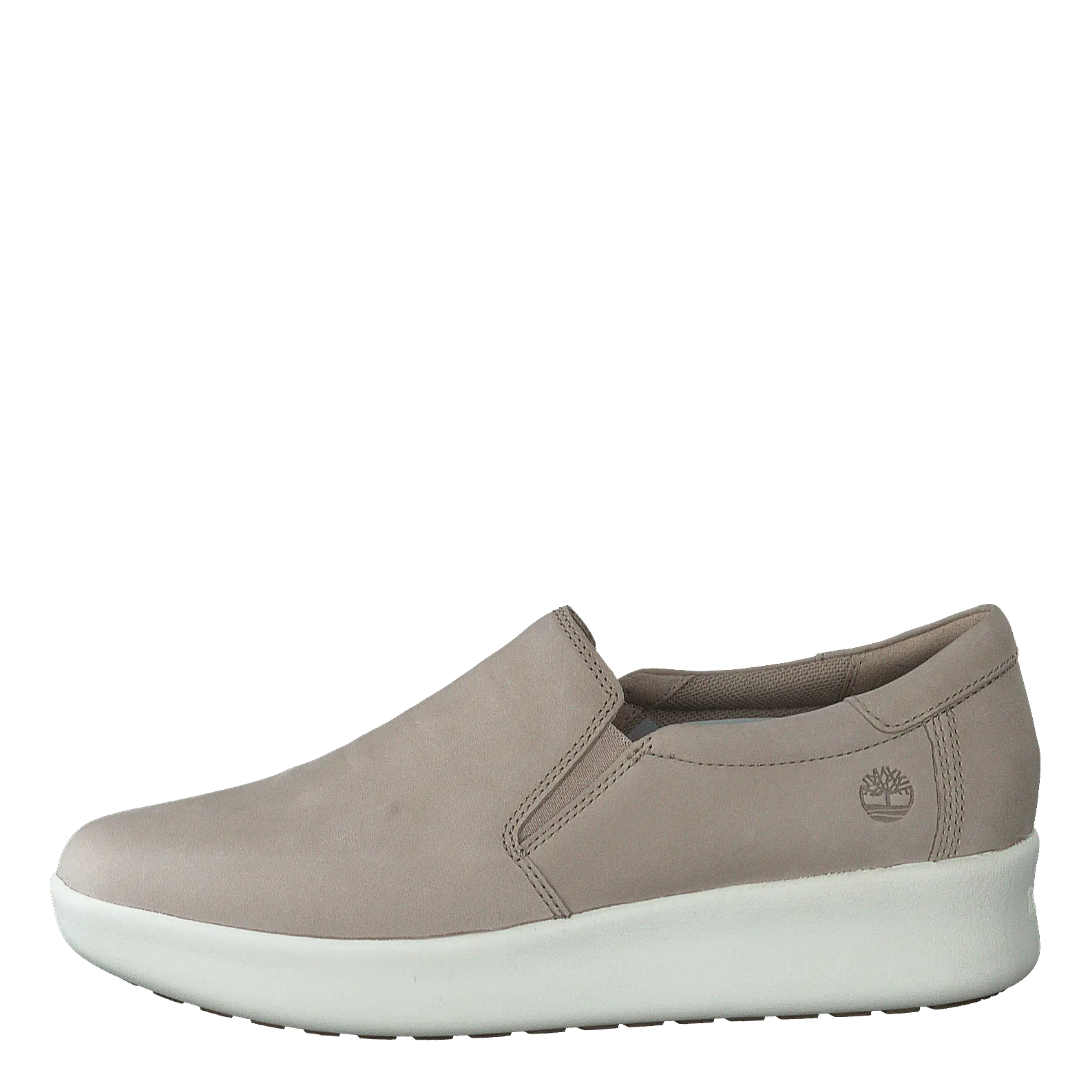 Berlin Park Slip On Lt Beige Nubuck