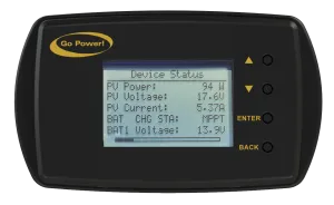 Bluetooth®-Enabled MPPT Remote