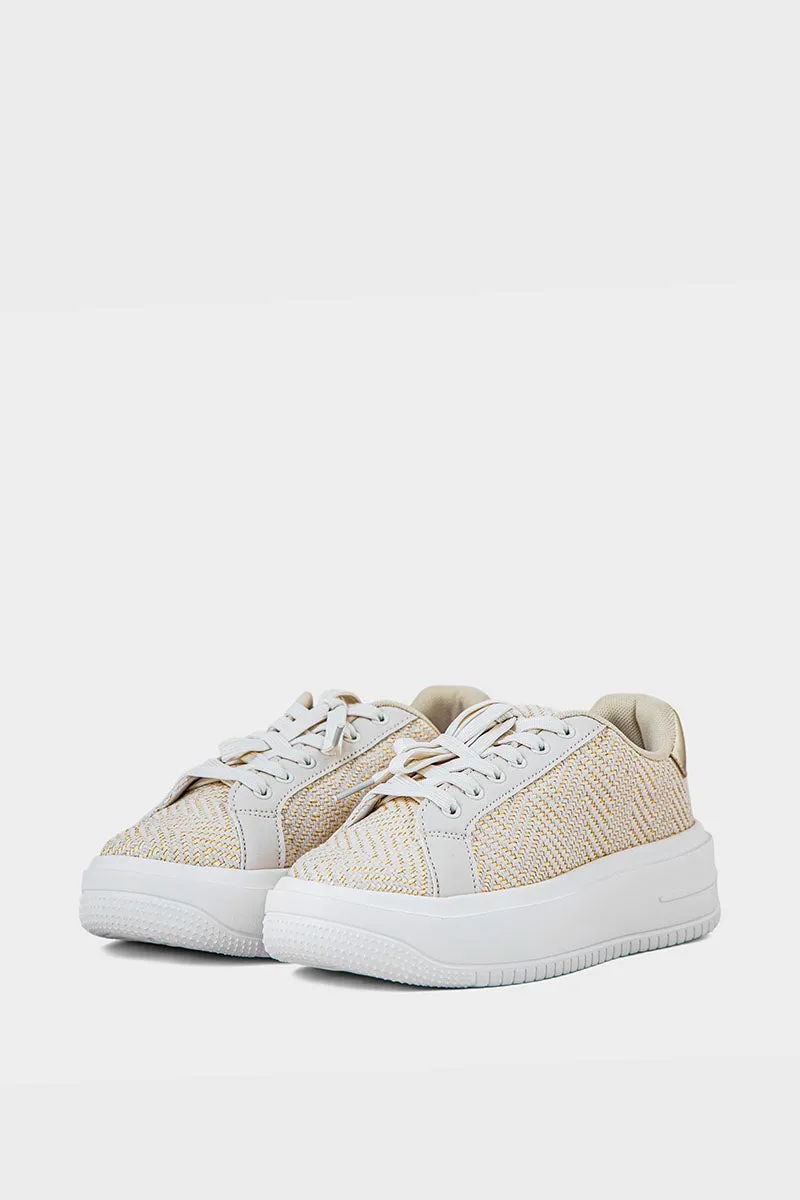 Casual Sneakers IC7510-Beige