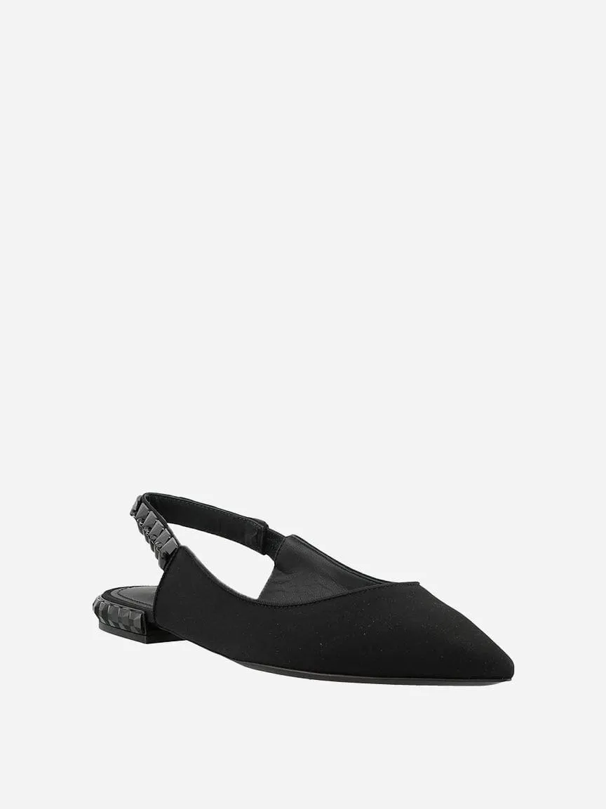 Charmeuse Slingback Flats