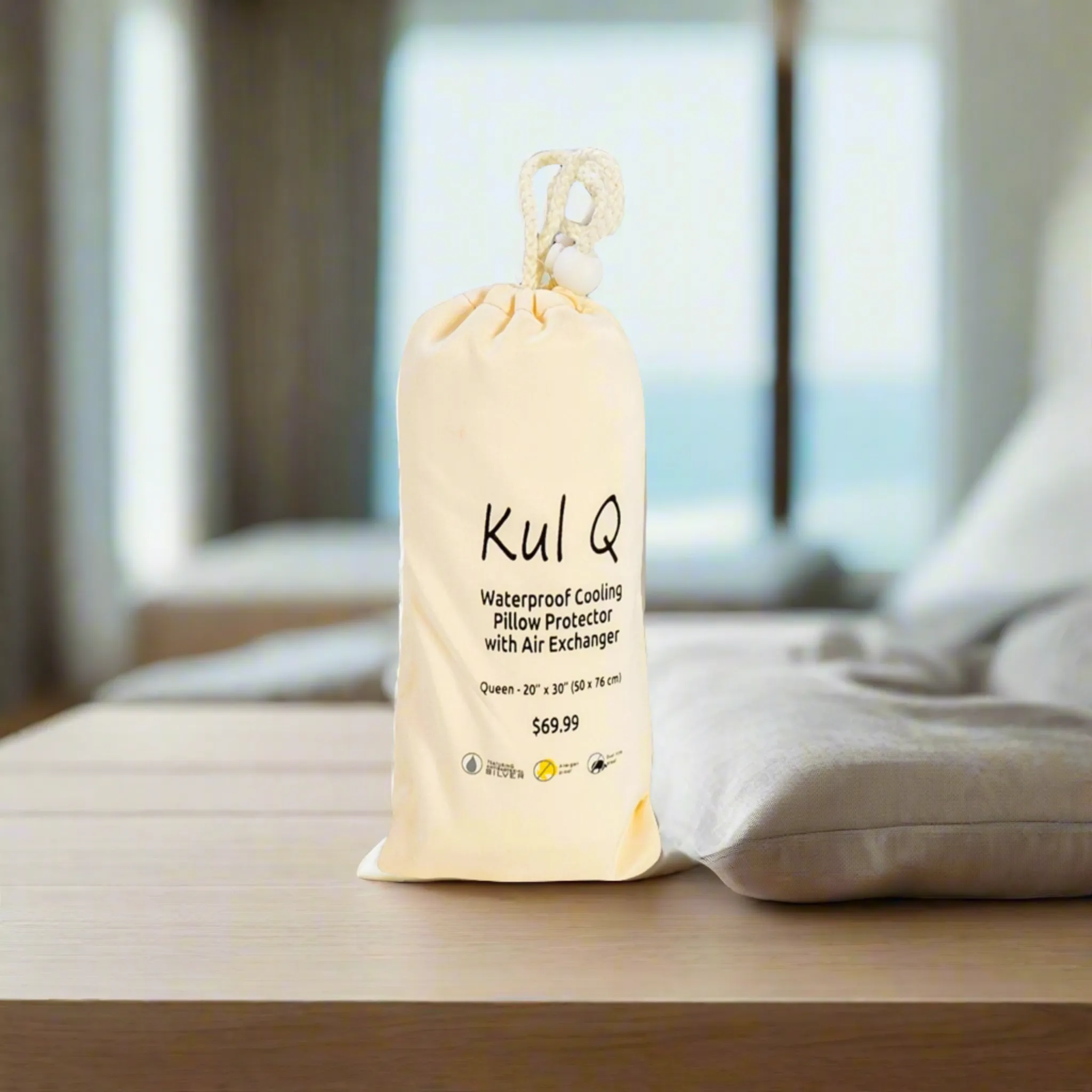 Dreams to Go Kul Cooling Pillow Protector