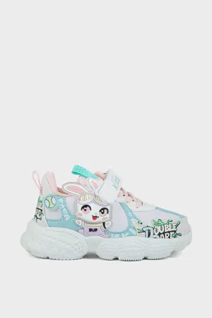 Girls Casual Sneakers GC7508-Pink