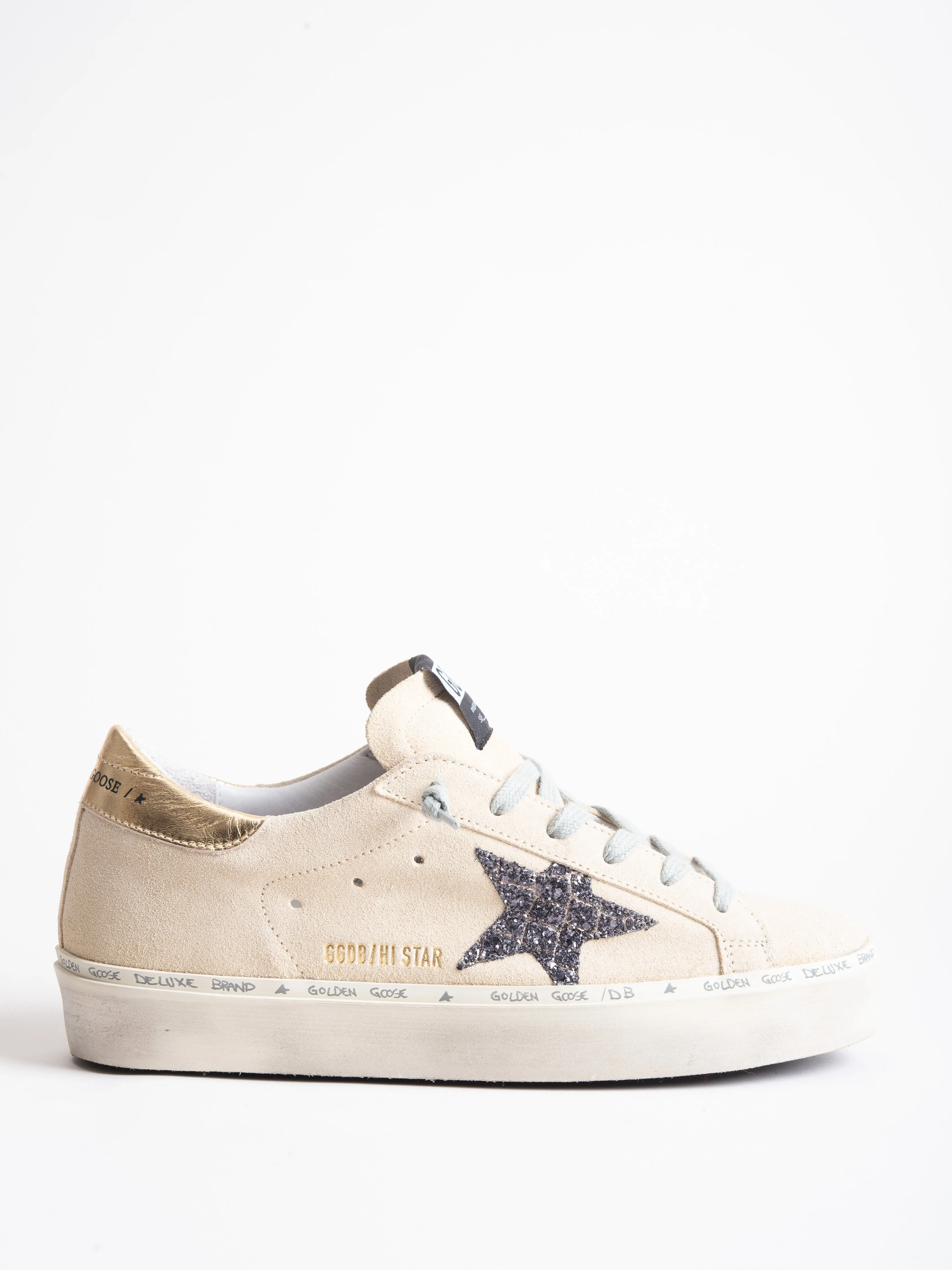 hi star sneaker - pearl suede