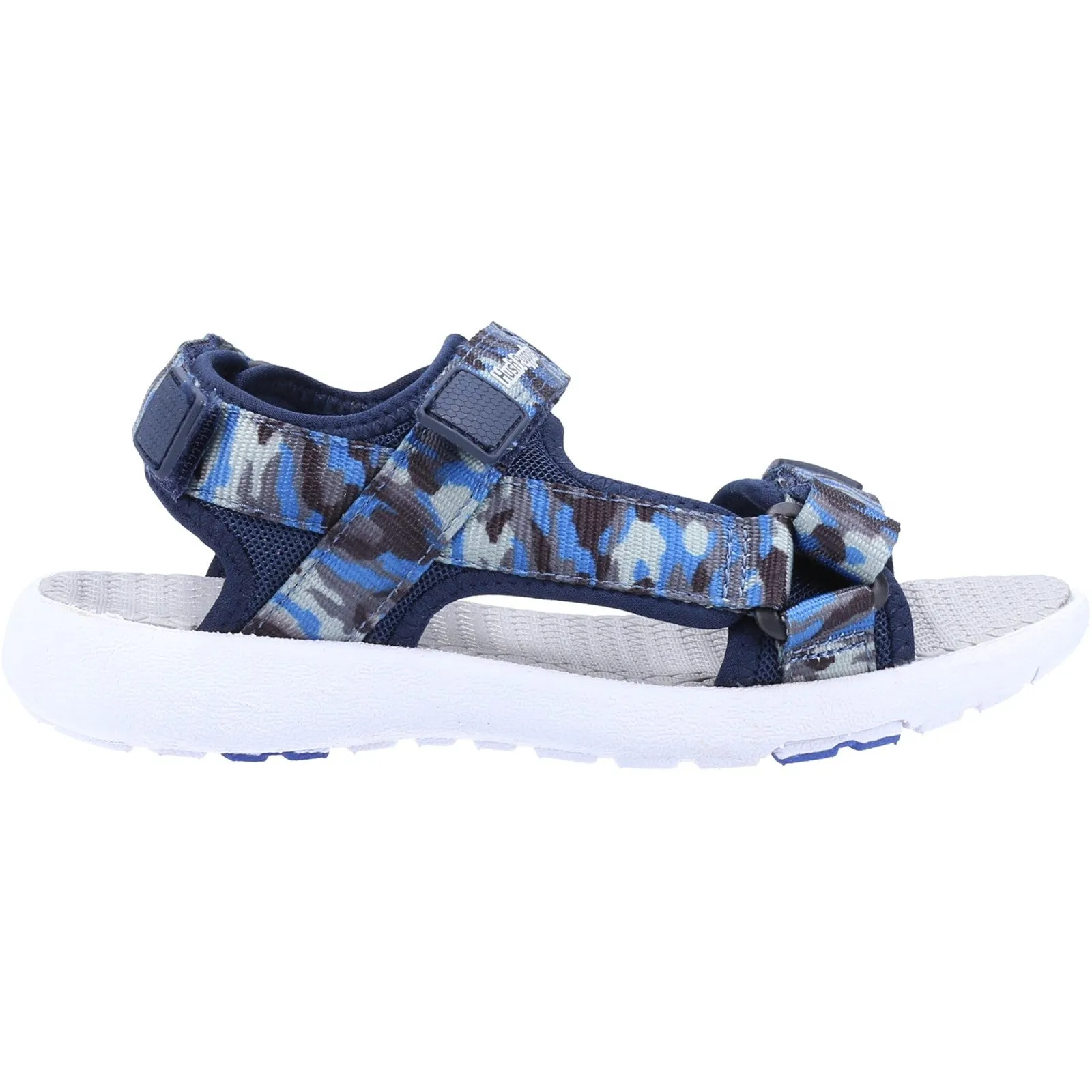 Hush Puppies Boys Miles Quarter Strap Sandal - Navy