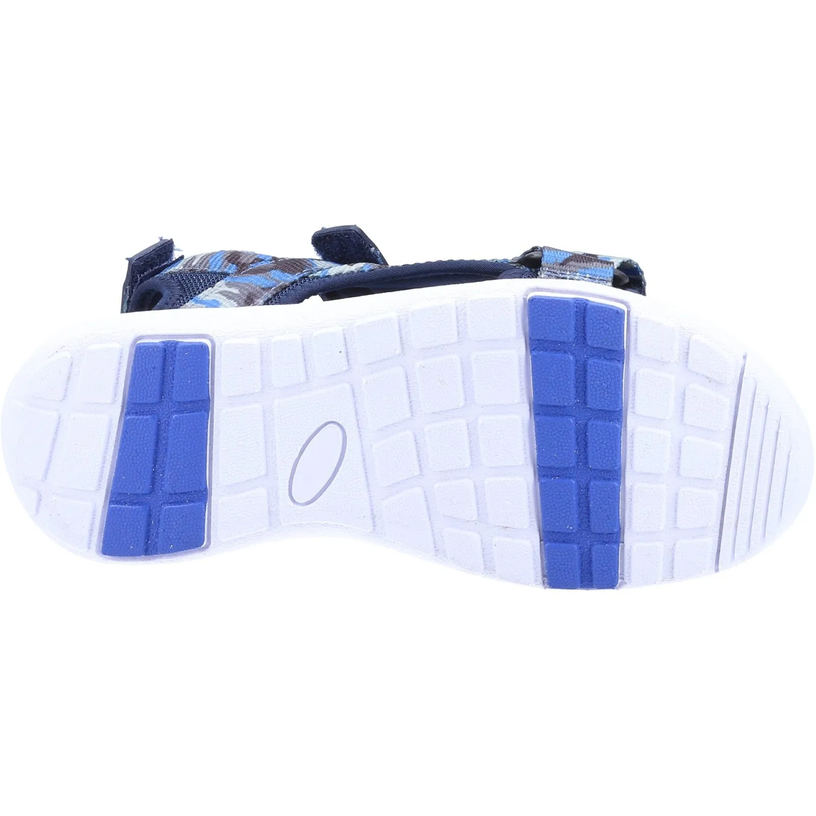 Hush Puppies Boys Miles Quarter Strap Sandal - Navy