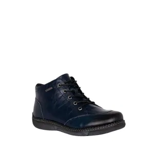 Josef Seibel Women's Priscilla 01 Boots- Blue Textured Leather