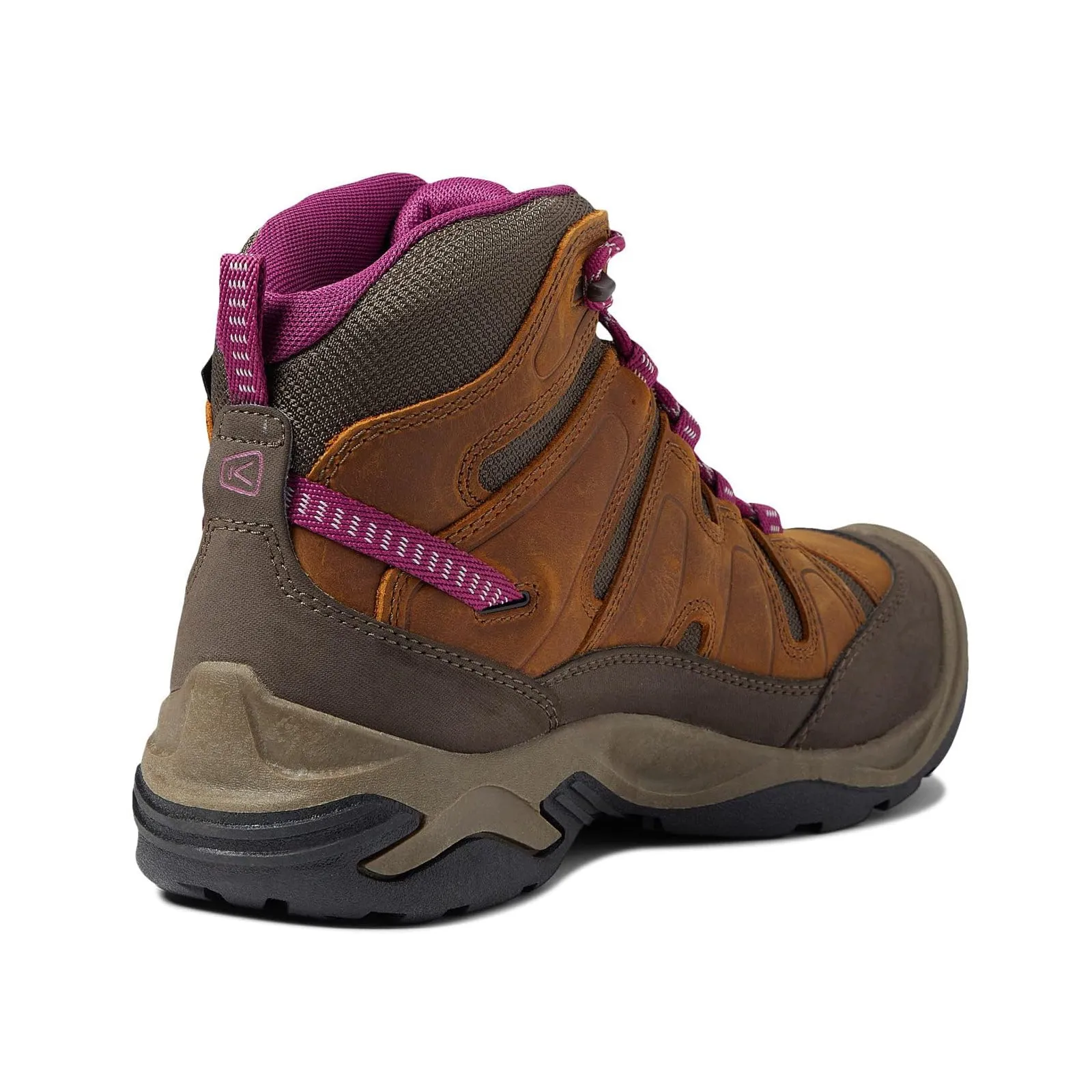 Keen Circadia Mid Leather Textile Women's Ankle Boots - UK 6.5 - US 9 Women - EU 39.5