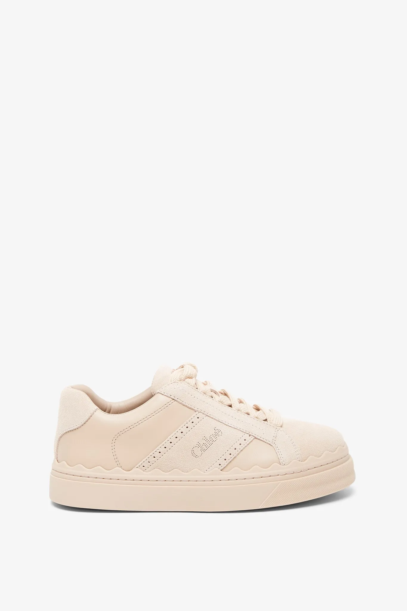 Lauren beige suede sneakers