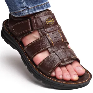 MajesticGait™ - Summer Outdoor Casual  Leather Sandals