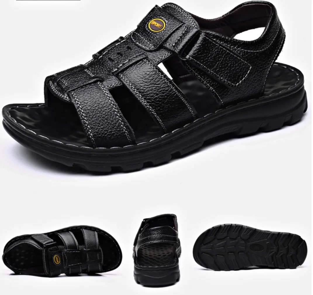 MajesticGait™ - Summer Outdoor Casual  Leather Sandals