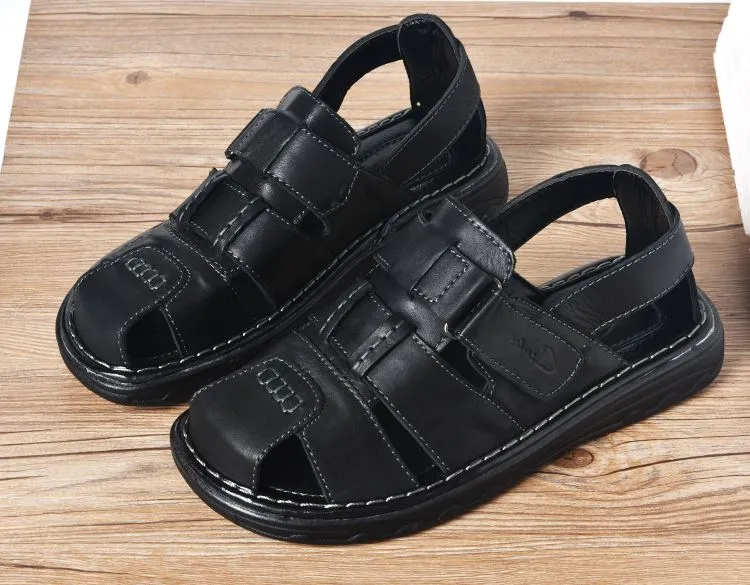MajesticGait™ - Summer Outdoor Casual  Leather Sandals