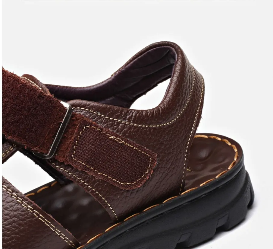 MajesticGait™ - Summer Outdoor Casual  Leather Sandals