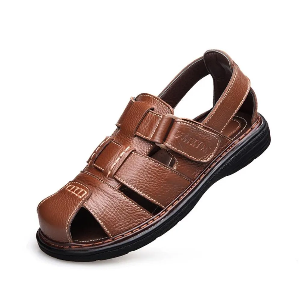 MajesticGait™ - Summer Outdoor Casual  Leather Sandals