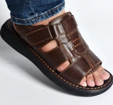 MajesticGait™ - Summer Outdoor Casual  Leather Sandals