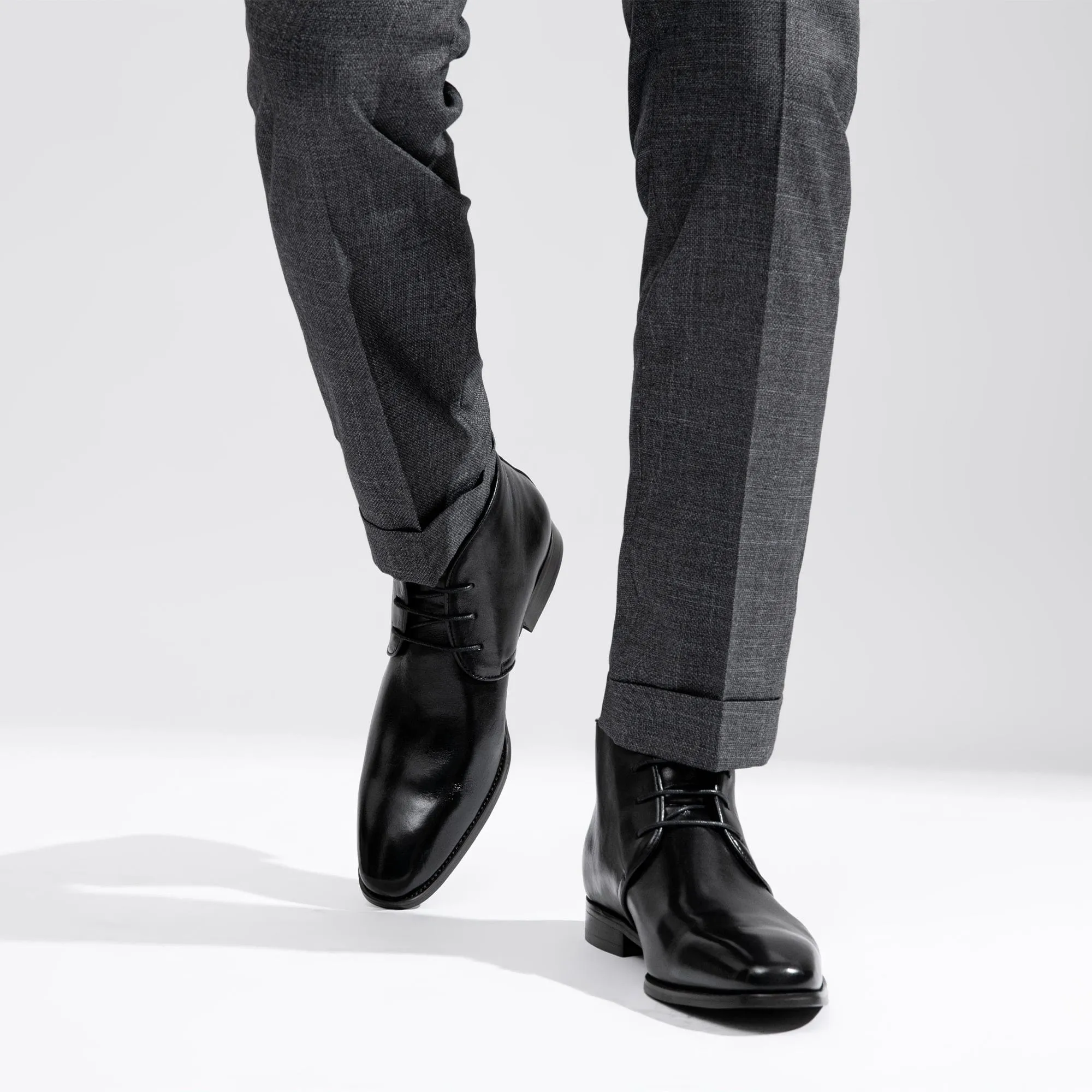 Men's Polish Retro Ankle Chukka boots | JOUSEN