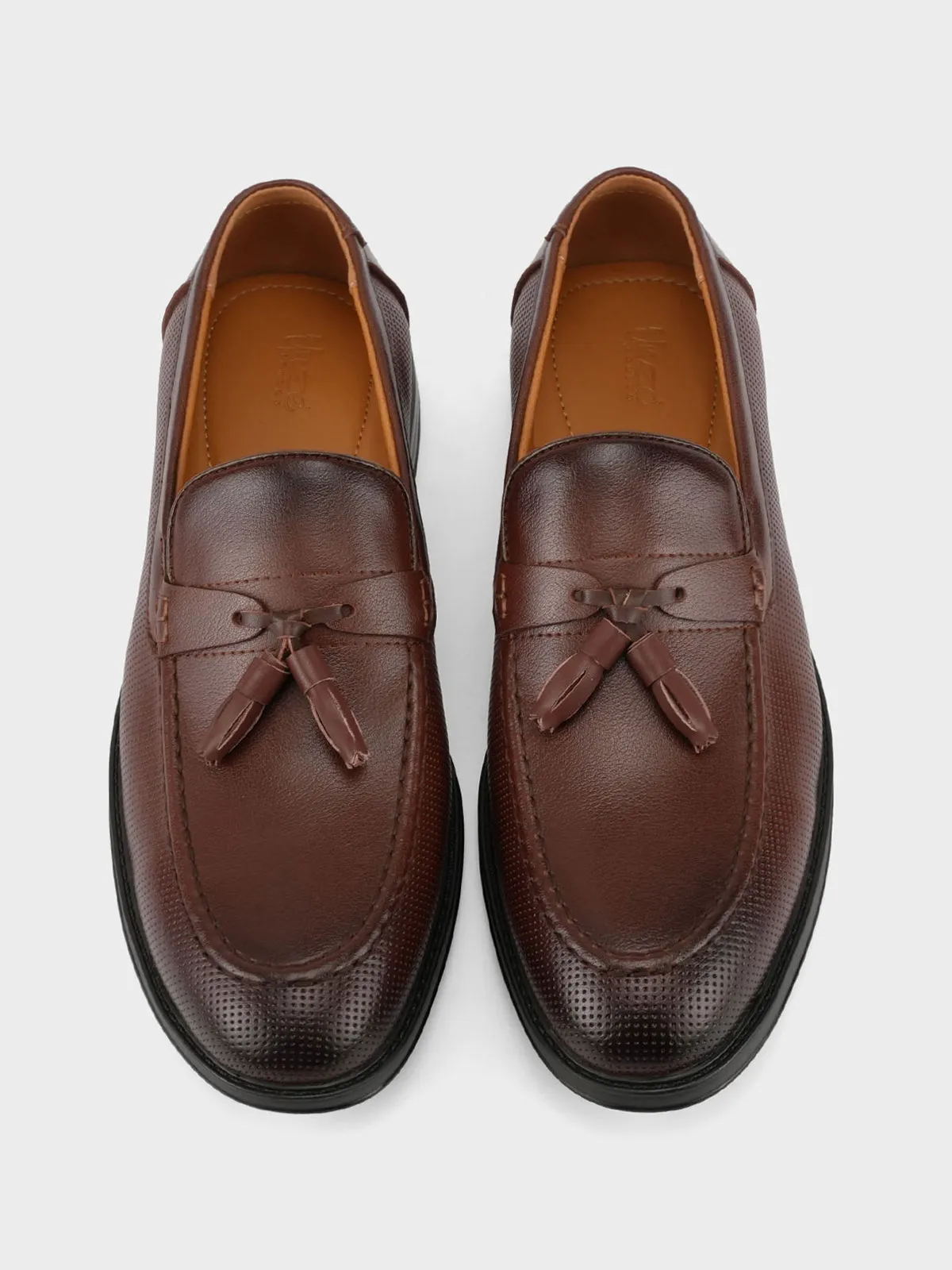 Mens "GRAY" Round Toe Formal Shoes