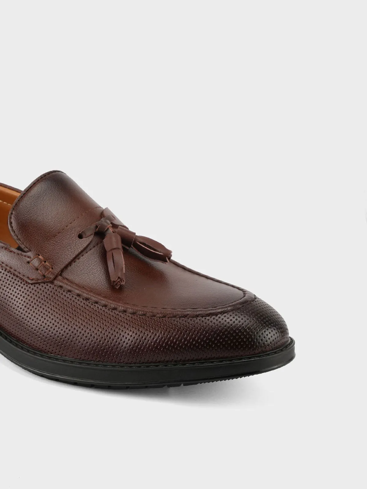 Mens "GRAY" Round Toe Formal Shoes
