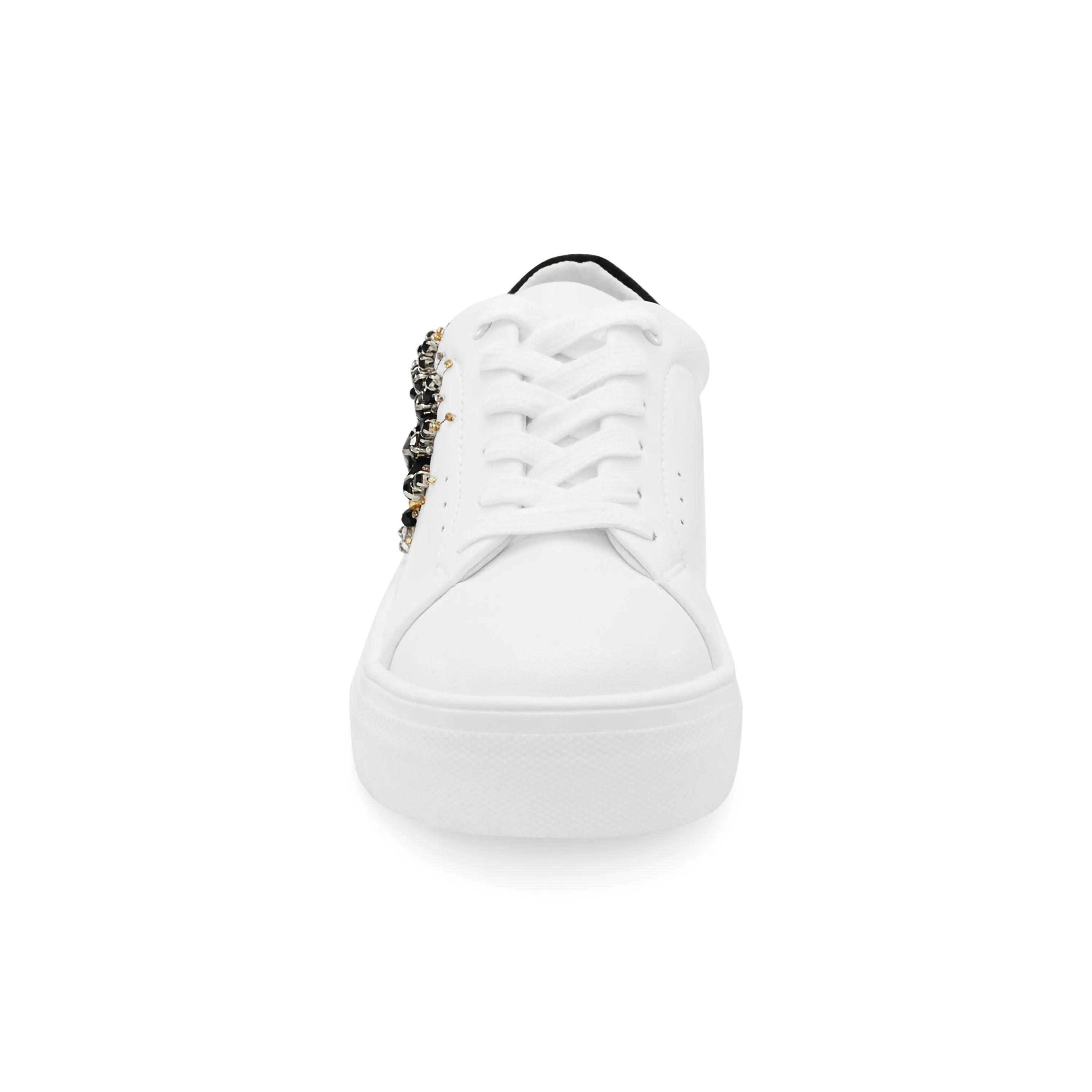 Mini Laney Eye Sneaker - Big Kid White
