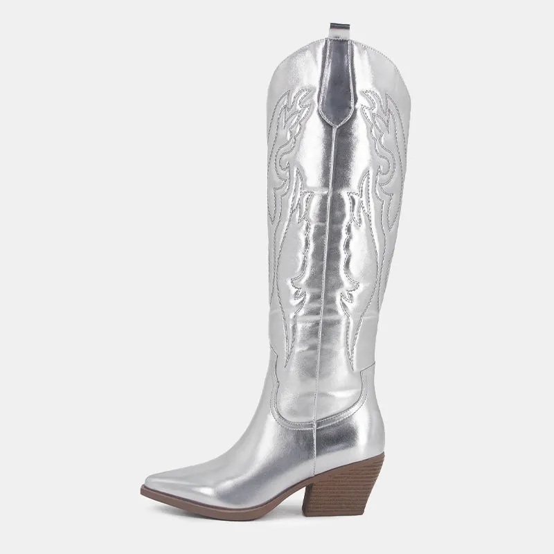 Nepeta Chunky Cowboy Boots