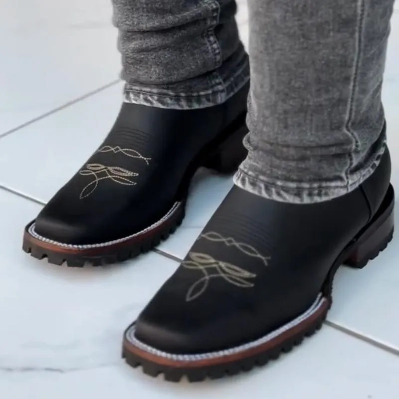 Printed Casual Boots
