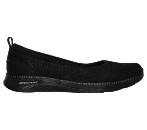Skechers scarpa ballerina da donna City Pro Subtle Shimmer 23717/BBK nero