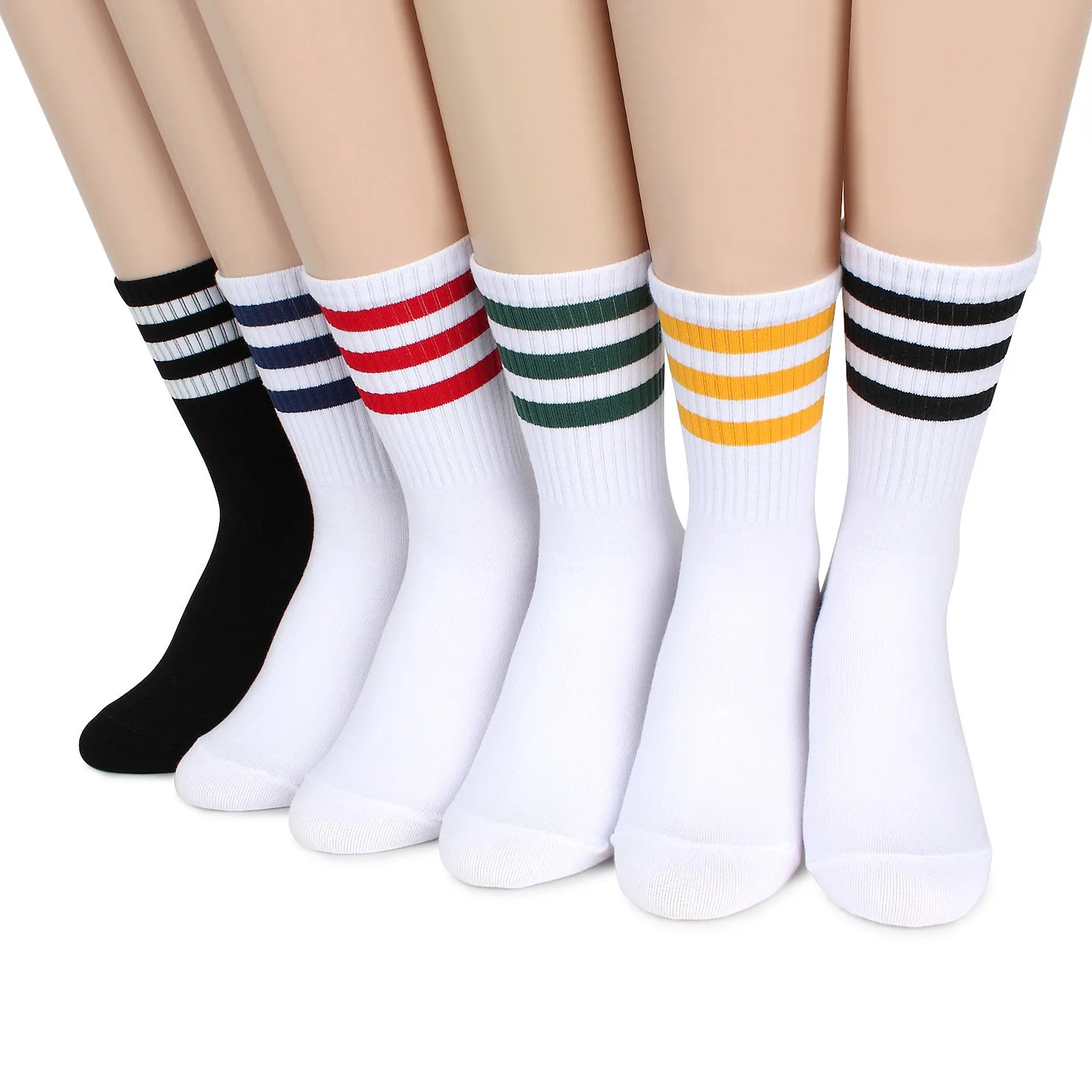 Standard AA Rugby Street Fashion Socks (Crew 6pairs) FE16