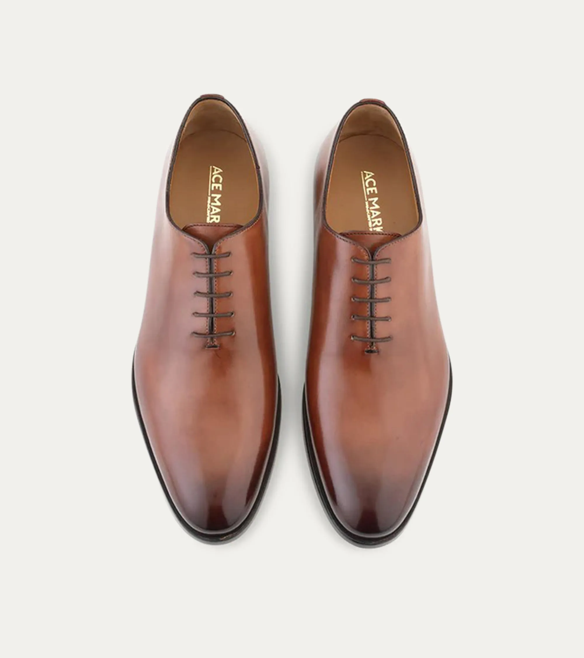 Wholecut Oxford Plain Toe Cuoio Antique