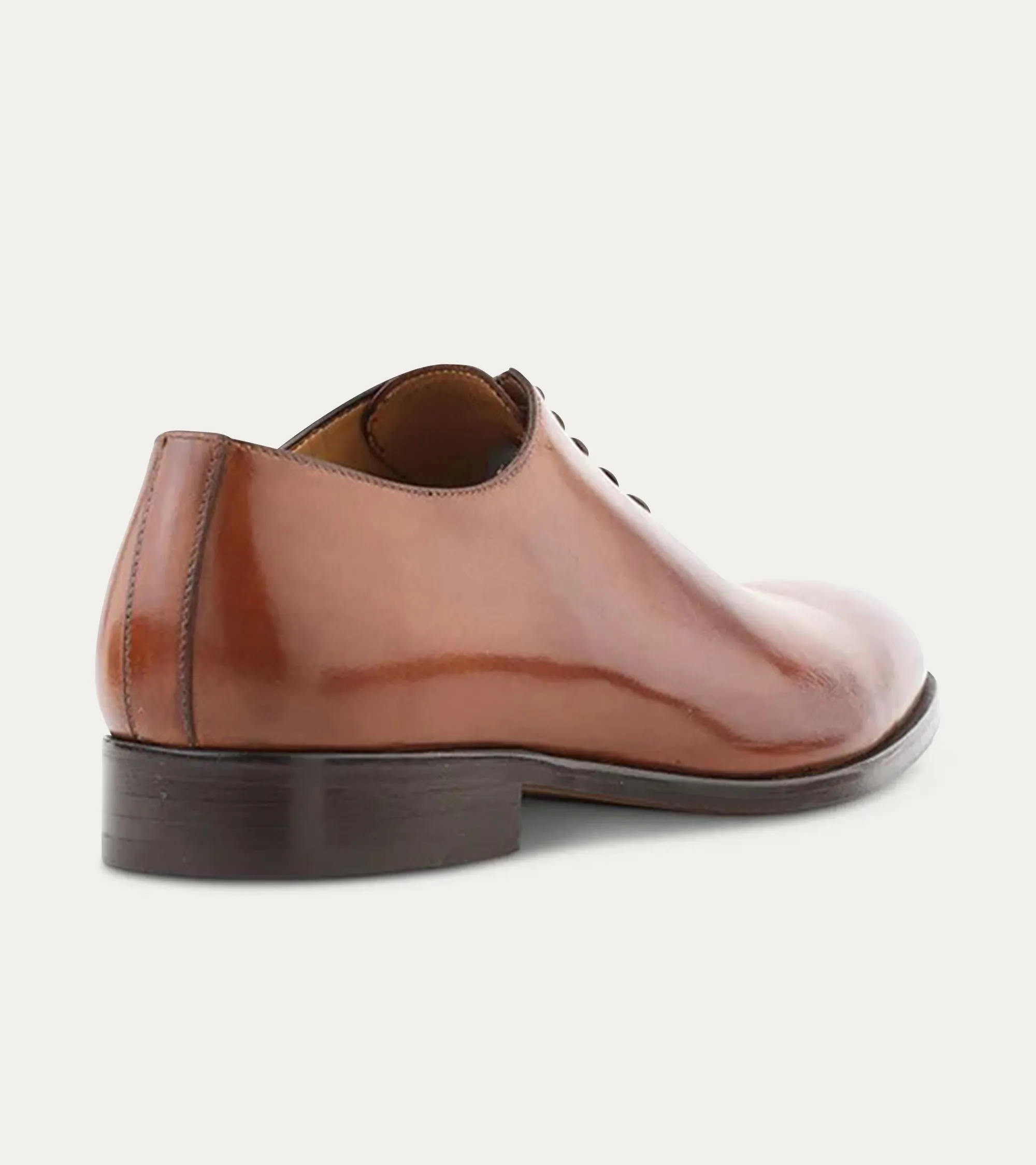 Wholecut Oxford Plain Toe Cuoio Antique