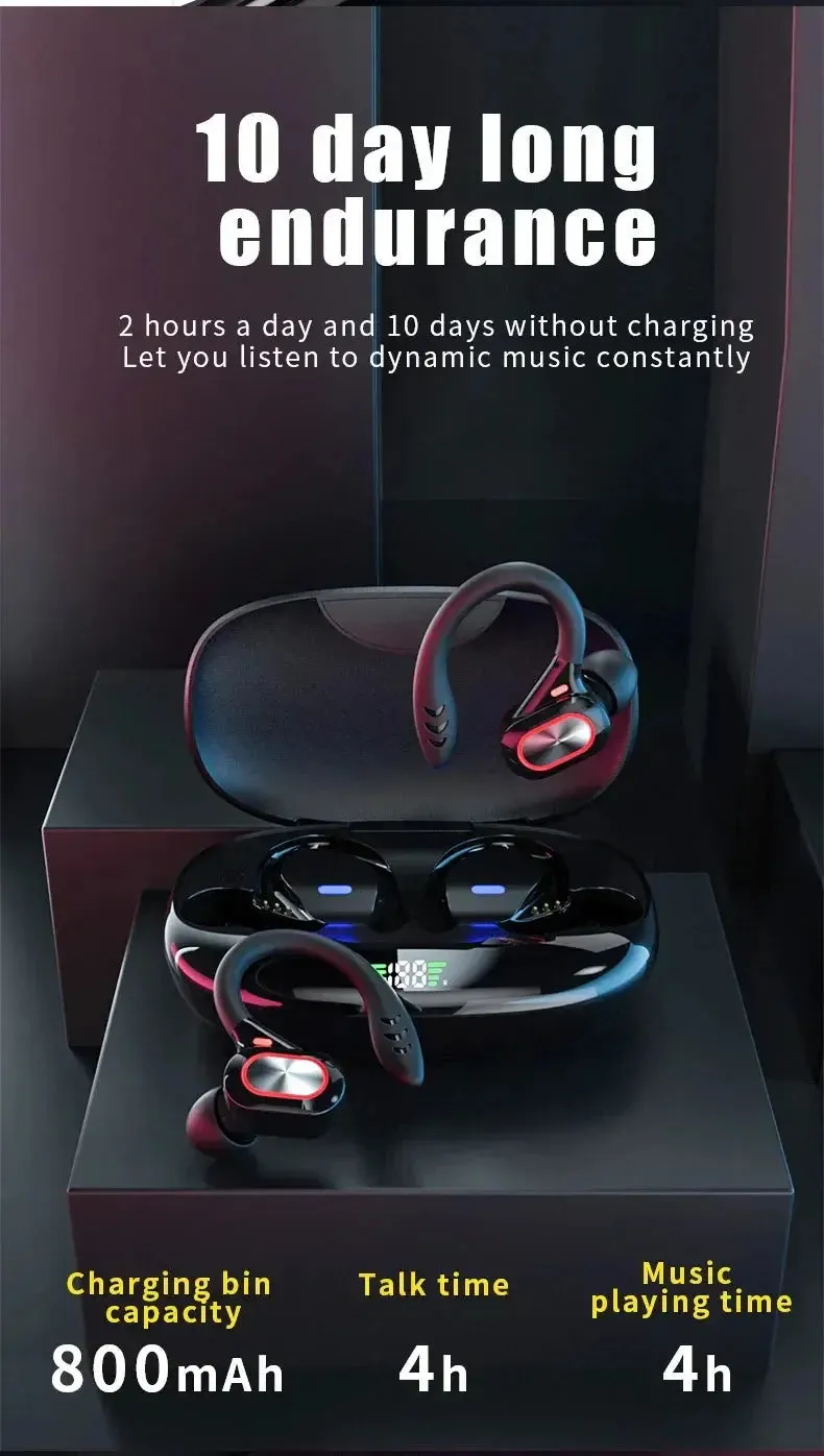 Xiaomi S730 Earphones Wireless Ear Hook Bluetooth Earbuds TWS Hifi Headphones Gaming Touch Control Sport Headset With Microphone