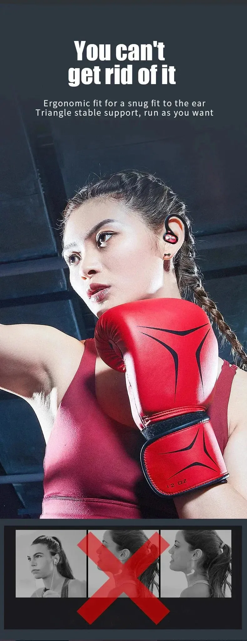 Xiaomi S730 Earphones Wireless Ear Hook Bluetooth Earbuds TWS Hifi Headphones Gaming Touch Control Sport Headset With Microphone