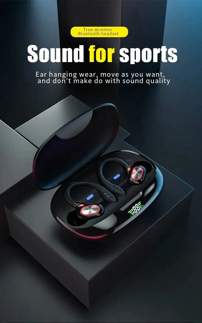 Xiaomi S730 Earphones Wireless Ear Hook Bluetooth Earbuds TWS Hifi Headphones Gaming Touch Control Sport Headset With Microphone